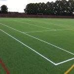 Artificial surface marking by a local company