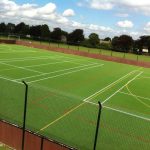 Artificial surface marking by a local company